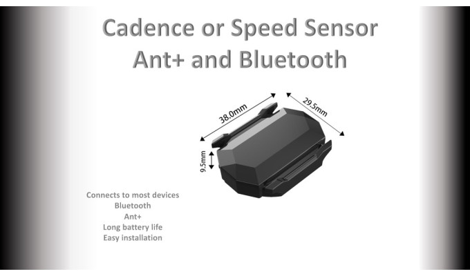 CADENCE & SPEED Bluetooth Sensor
