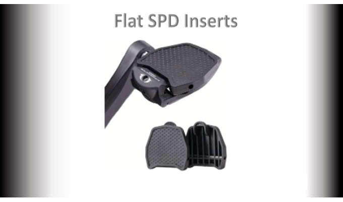 PEDAL (clip in) Flat mount Insert (Shimano SPD)