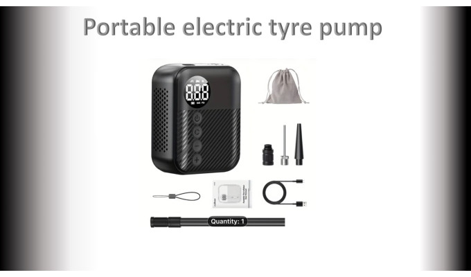 CYCLING Cordless Electric Tyre Inflator (portable)