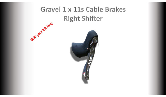 SENTYEH SRX Gravel cable brake 1x11s (Right Shifter)