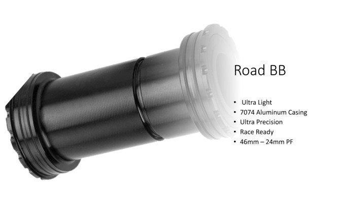 BB386 46-24mm (Internal Bearings) 68-73mm Wide